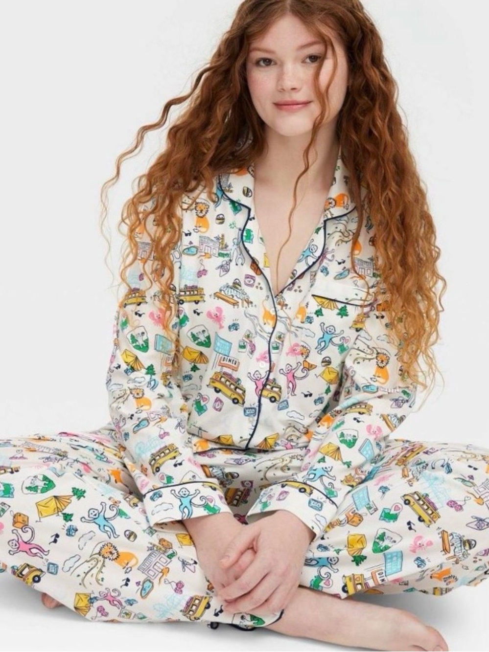 ROLLER RABBIT X TARGET Women’s 'Road Trip' Pajama Set